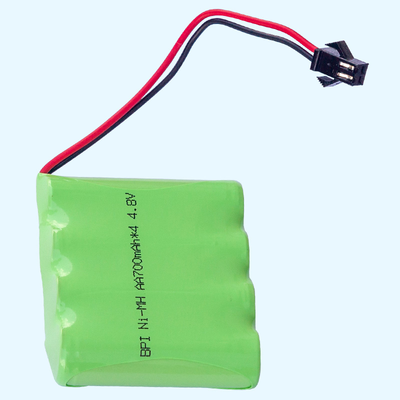 鎳鎘遙控車電池,49AA700mAh*4 4.8V電池組,5號充電電池,安全,循環(huán)壽命長,低內(nèi)阻