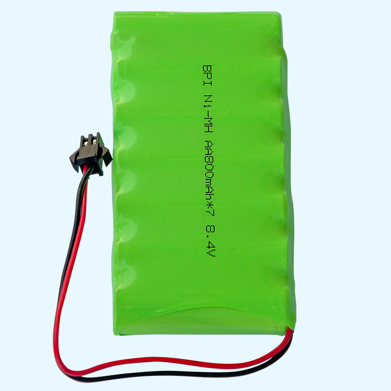 鎳氫8.4V 49AA800mAh*7玩具車充電電池組,安全,循環(huán)壽命長,低內(nèi)阻