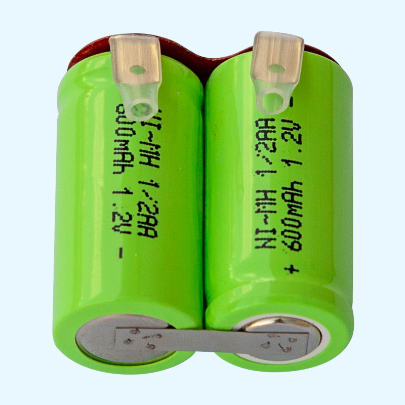 須刀充電電池，1/2AA600mAh*2鎳氫電池組,安全,循環(huán)壽命長,低內(nèi)阻,大電流,小體積