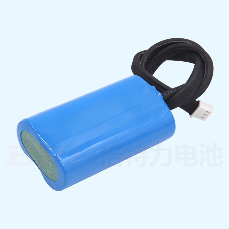 測繪儀鋰電池18650-2S/2200mAh，18650圓柱電池應(yīng)用于智能鎖太陽能路燈